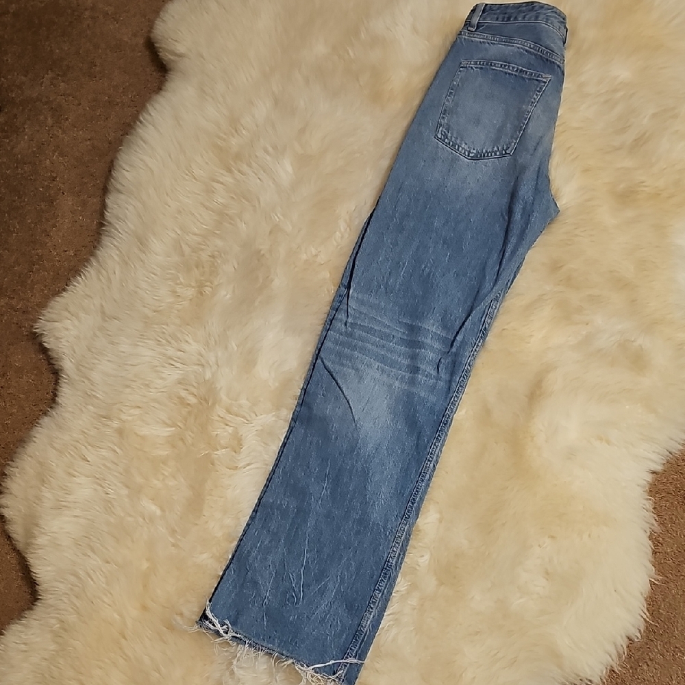 Zara Blue Denim Jeans - Picture 2 of 14
